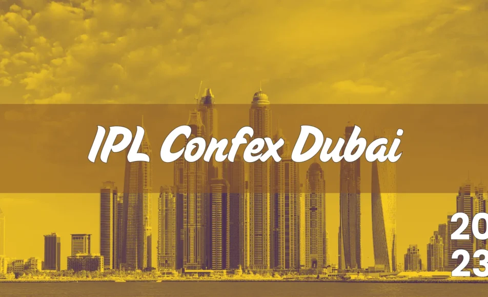 ipl confex dubai 2023 banner
