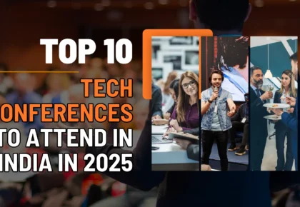 Tech Conferences in India 2025 banner