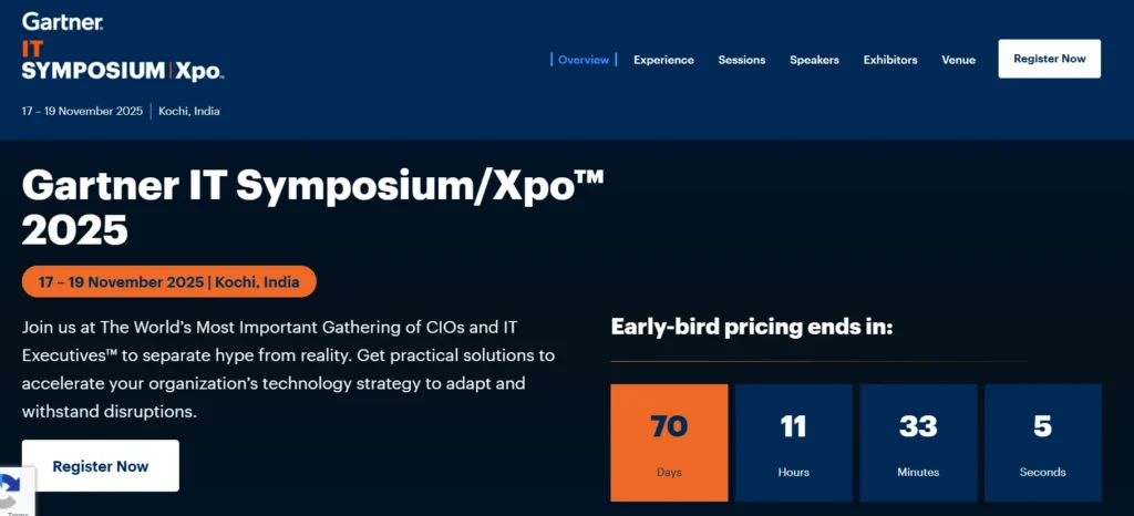 Gartner IT Symposium Event 2025
