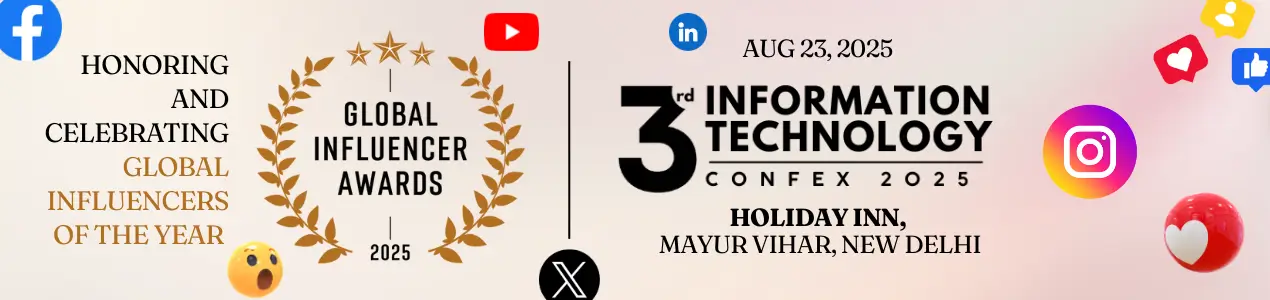 Global Influencer Awards 2025 Banner