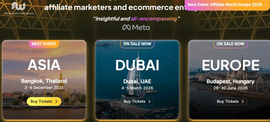 Affiliate World Conferences