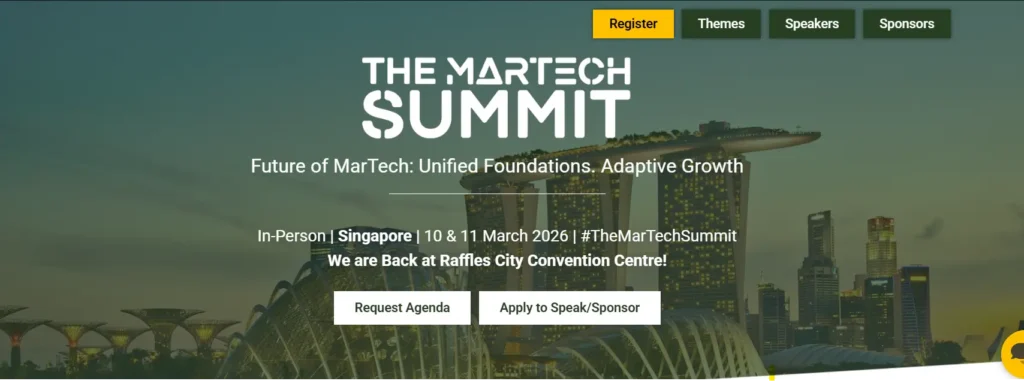 martech summit singapore