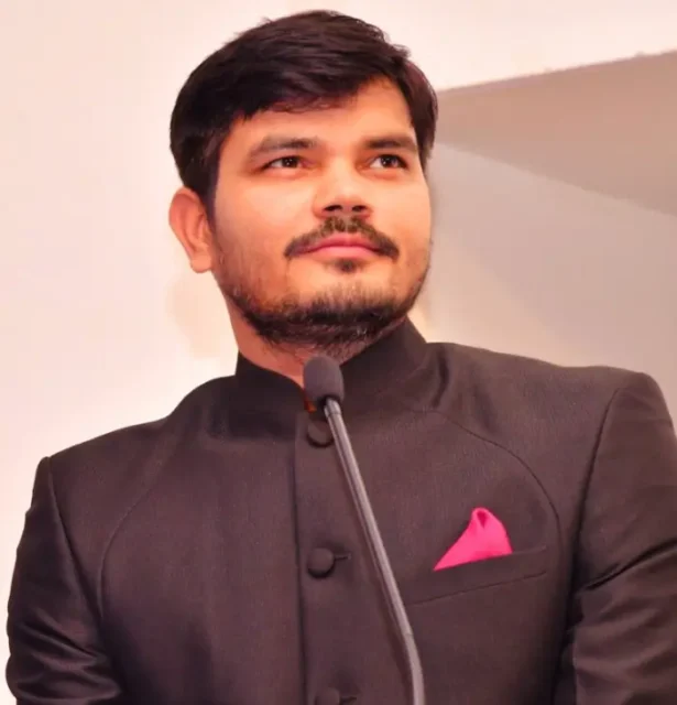 A person name - Nitish kumar is appear in the image