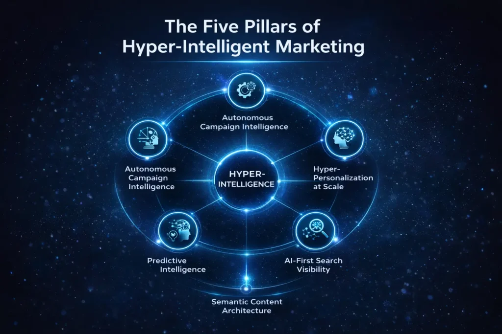 5 pillars of hyper intelligent digital marketing