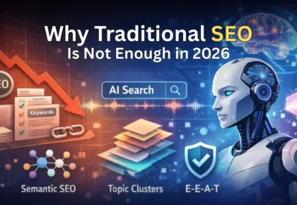 Why Traditional SEO is not enough in 2026