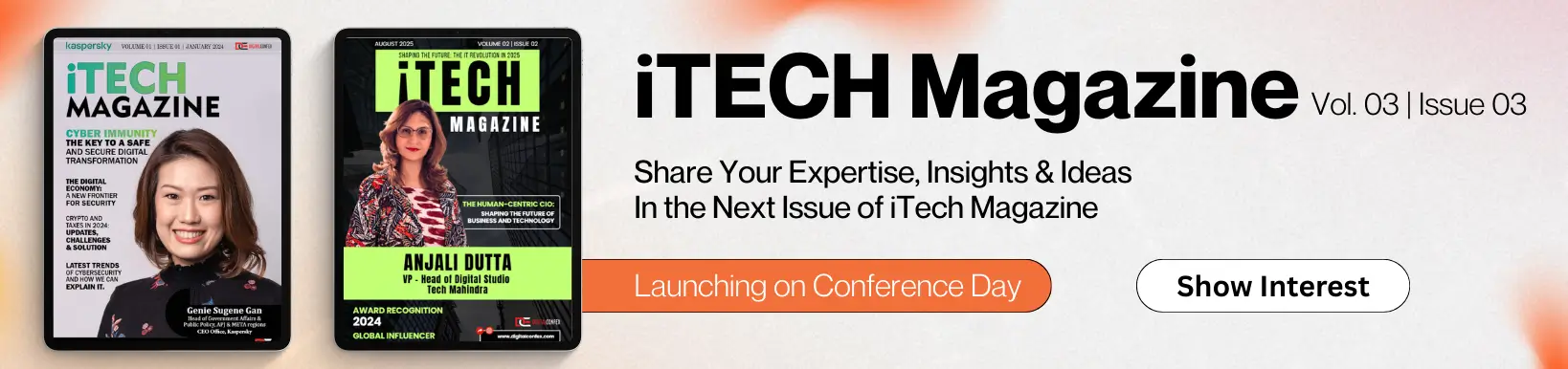 itech magazine ad banner