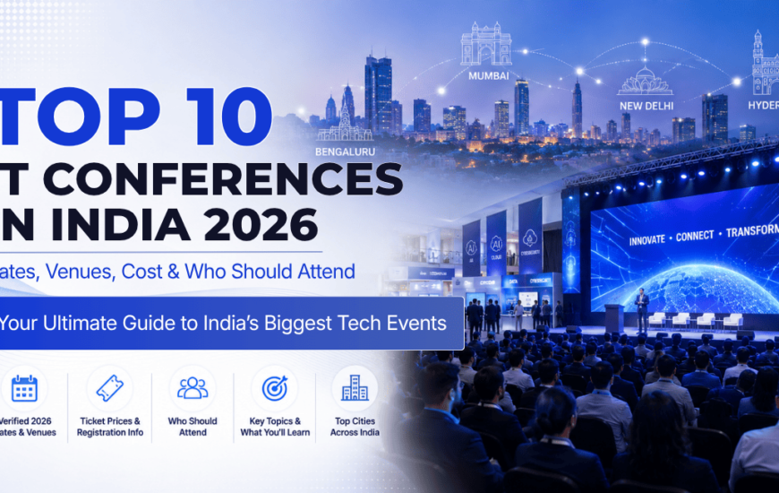 top 10 it conferences in india 2026 full details