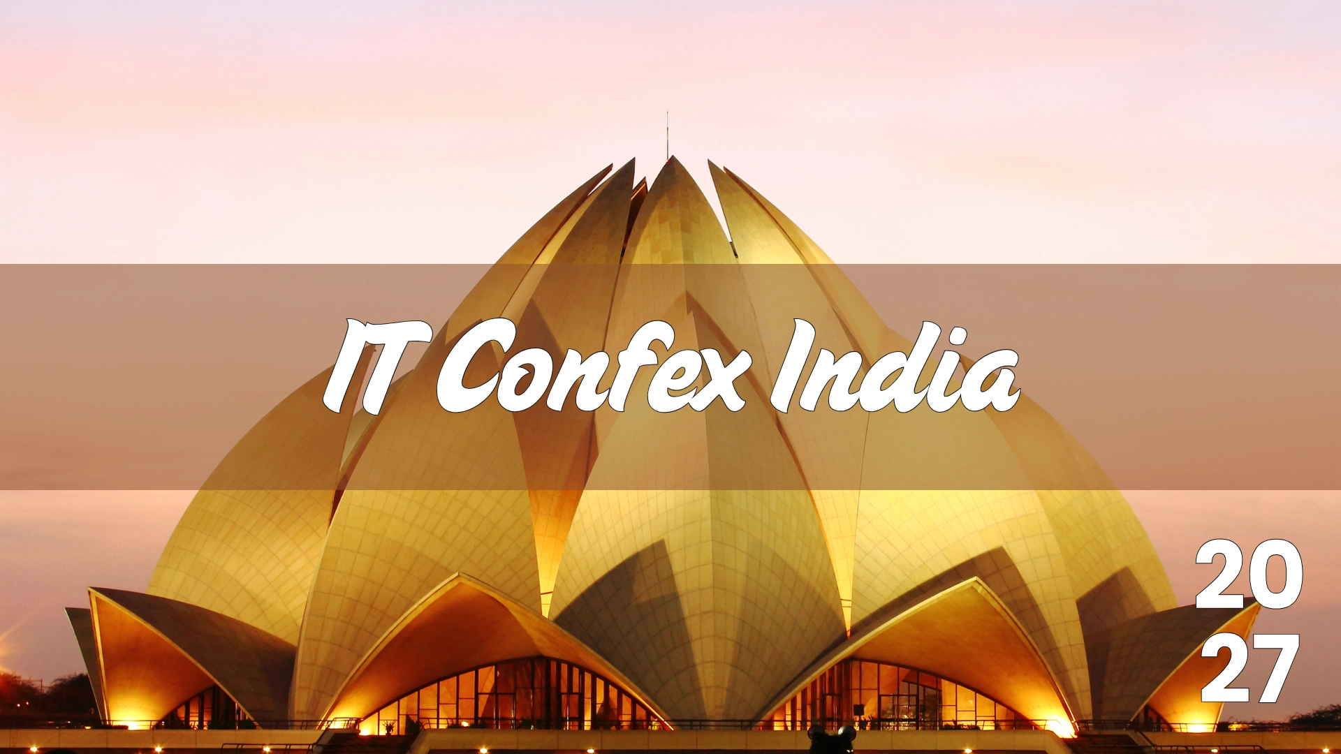 IT Confex India 2027 Banner